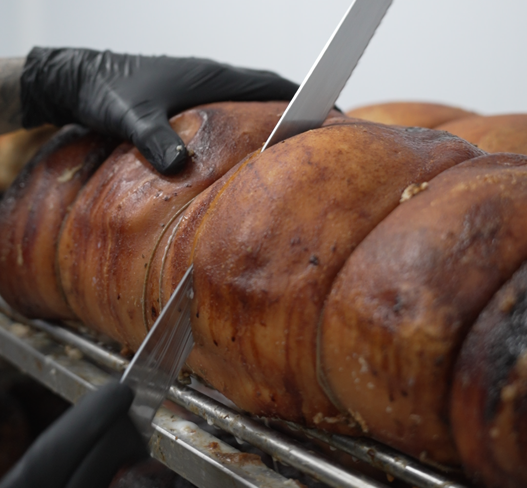 Porchetta Vesuviana taglio